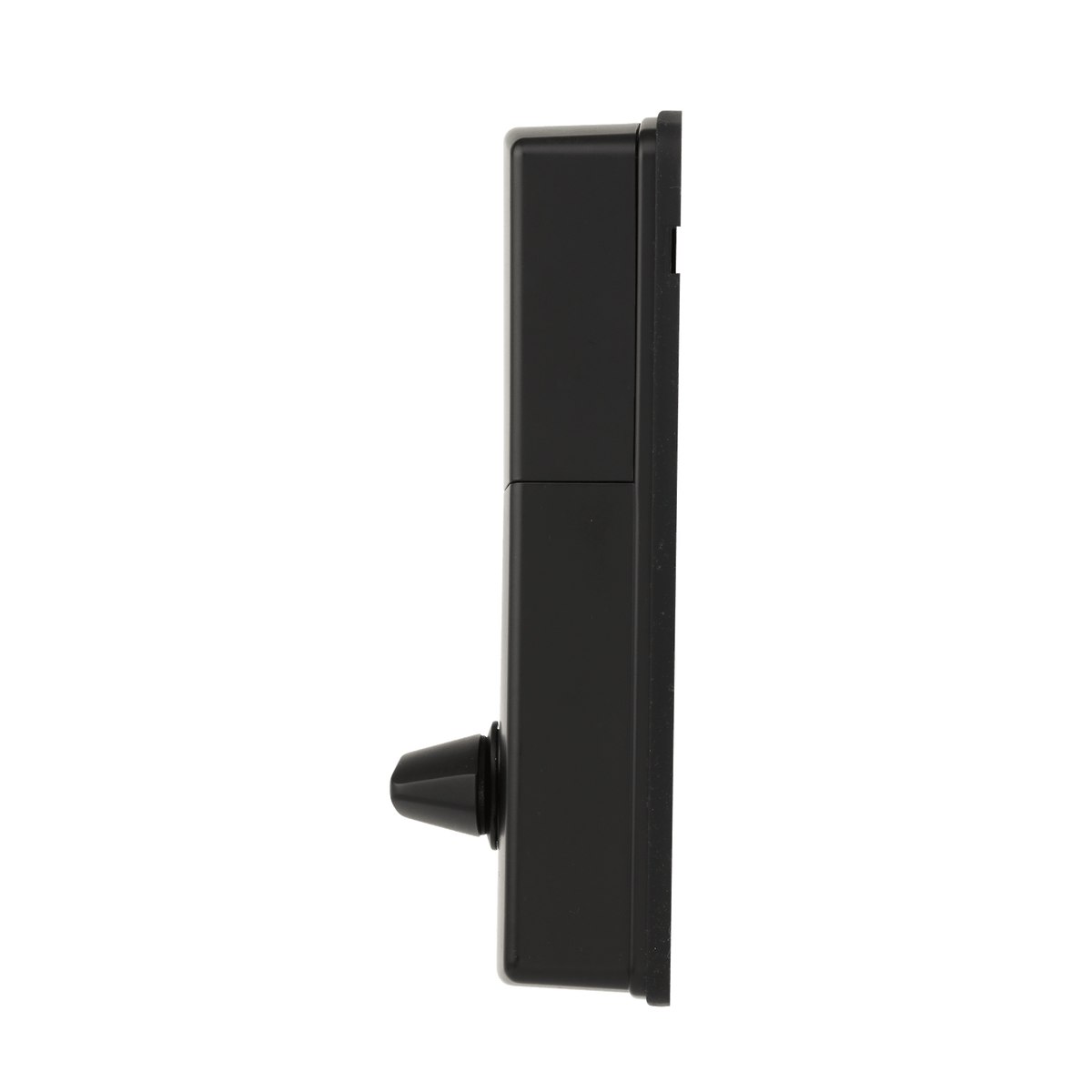 Cerradura Yale YDD120 sin Wi-Fi con teclado táctil y llave de respaldo, acabado negro