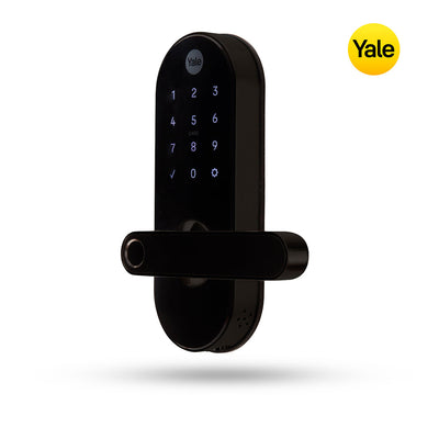 Cerradura YMC420 con Wi-Fi para exteriores, hub y módulo incluido