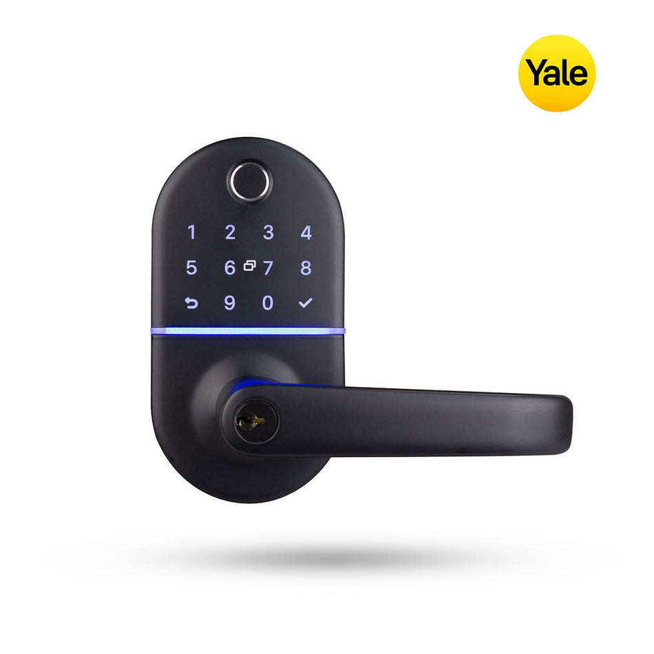 Cerradura (Cerrojo) Inteligente Yale Compact con Manija - Biométrica WiFi