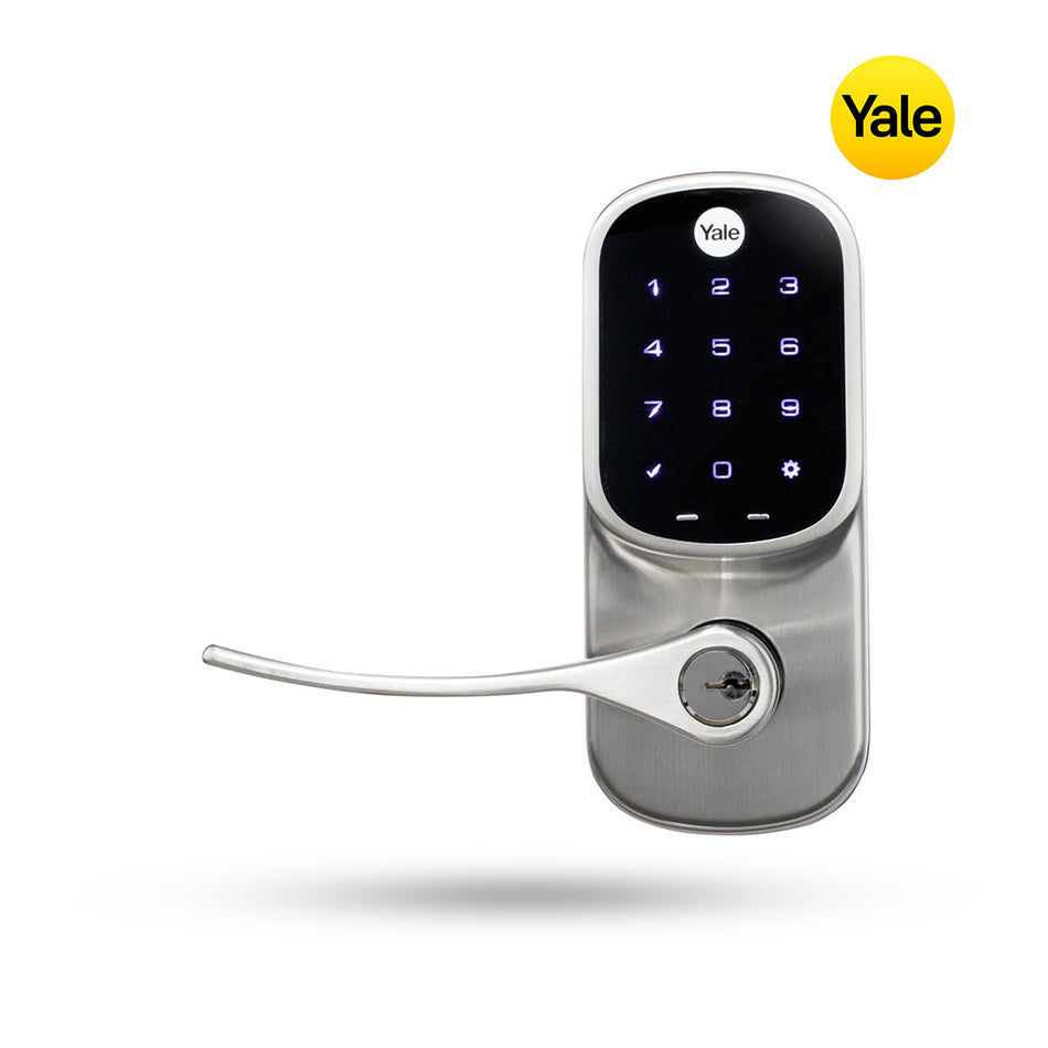 Cerradura Inteligente Yale Real Living YRL226 con Código y Llave - Manija Cromada