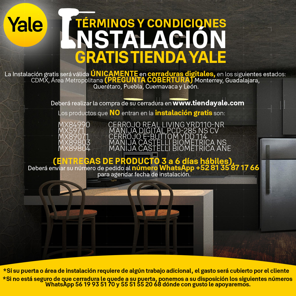 Tienda Yale Cerraduras Digitales