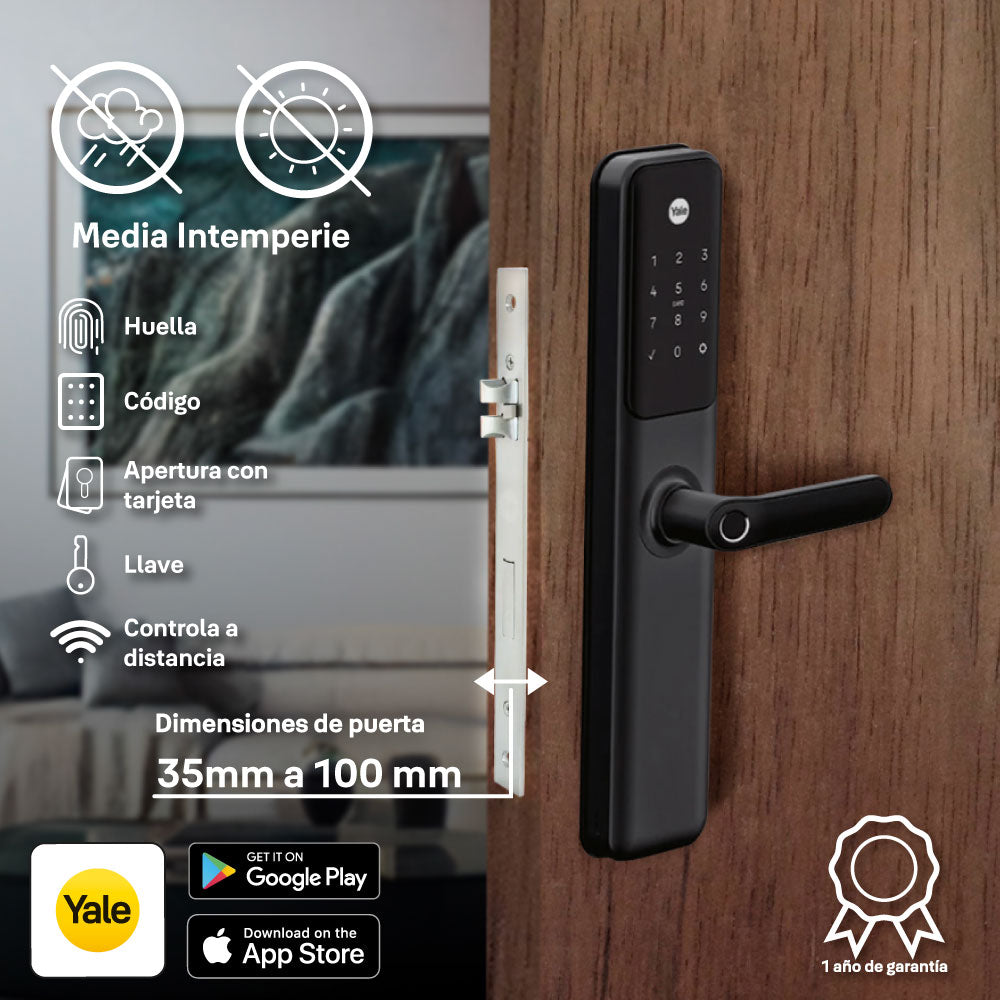 Cerradura YDM60 con Wi-Fi integrado, hub incluido
