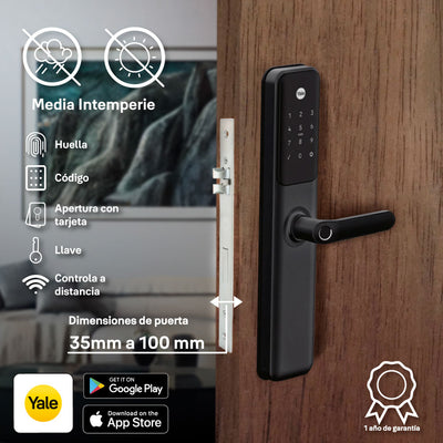 Cerradura YDM60 con Wi-Fi integrado, hub incluido