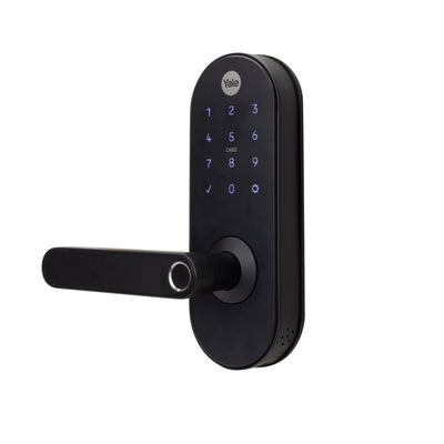 Cerradura YMC420 con Wi-Fi para exteriores, hub y módulo incluido
