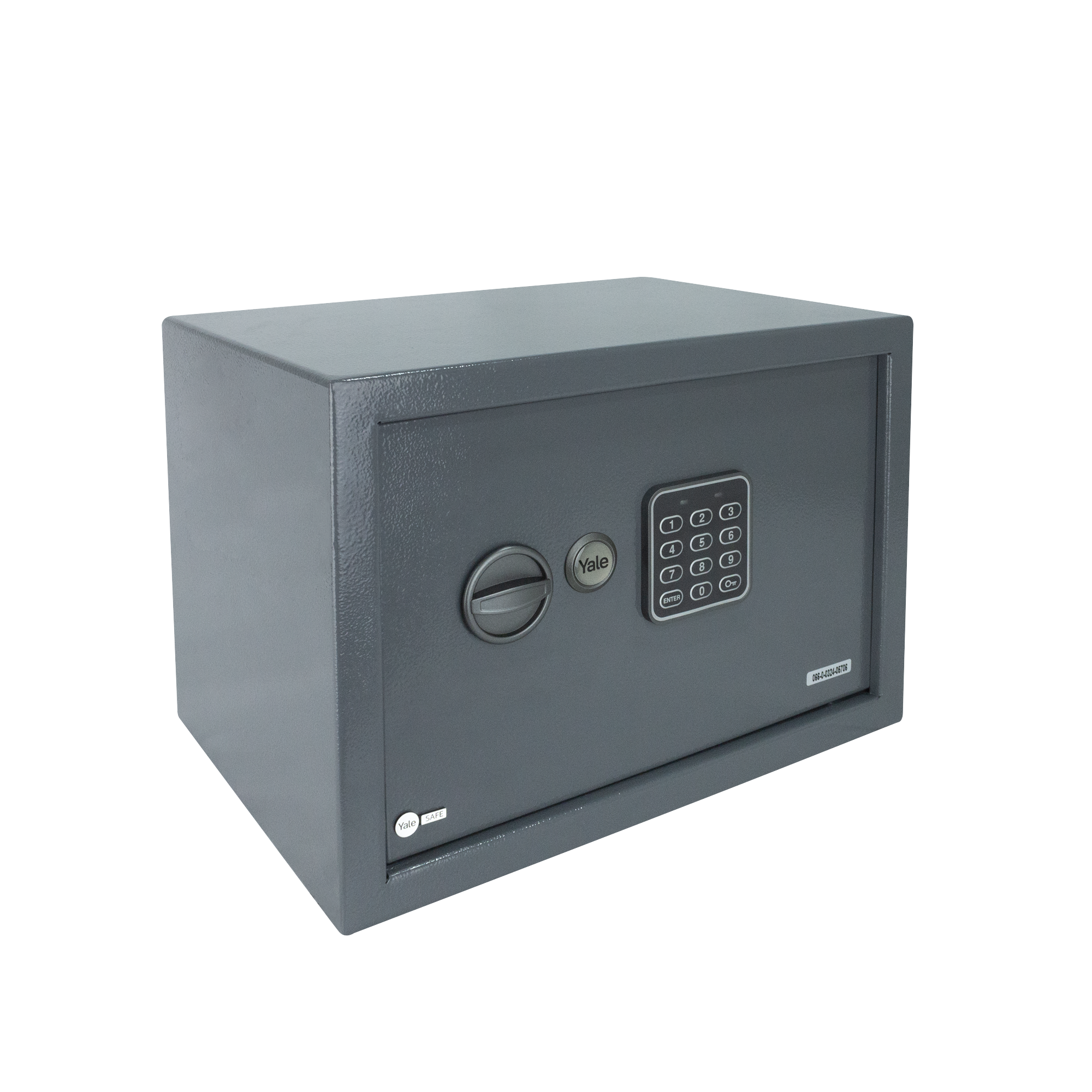 Caja fuerte mediana gris
