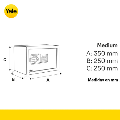 Caja fuerte digital mediana