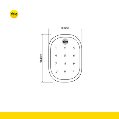 Cerradura YRD256 con opción a Wi-Fi