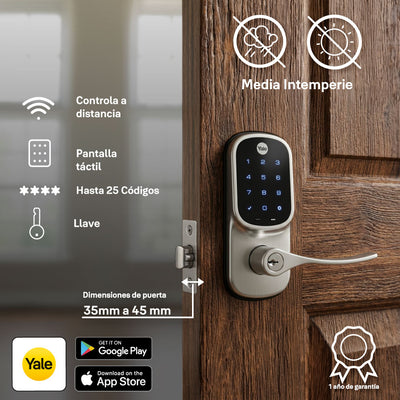 Cerradura YRL226 con opción a Wi-Fi