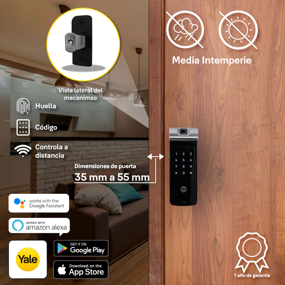 Cerradura YDF40-A con opción a Wi-Fi