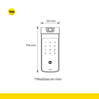 Cerradura YDF40-A con opción a Wi-Fi