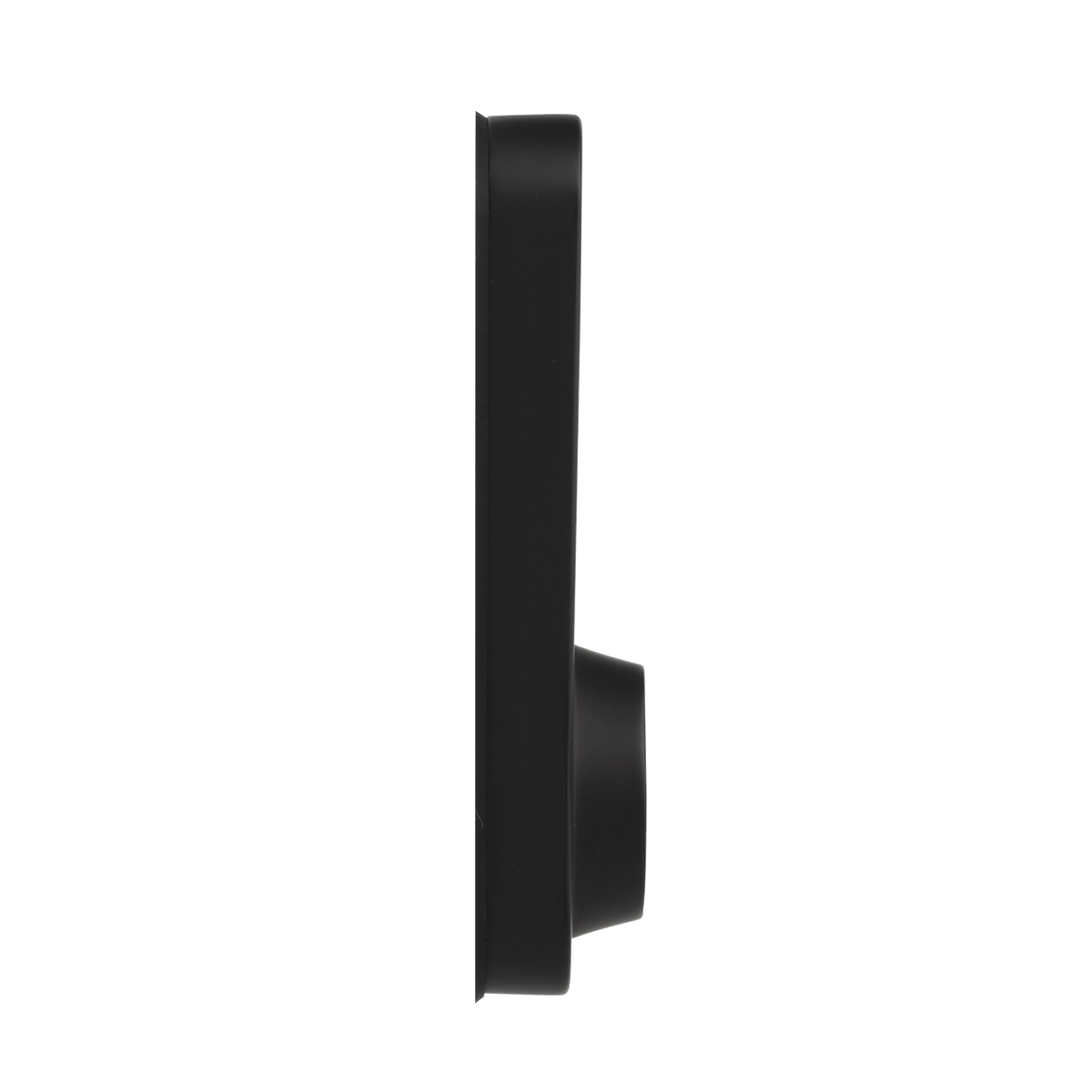 Cerradura Yale YDD120 sin Wi-Fi con teclado táctil y llave de respaldo, acabado negro