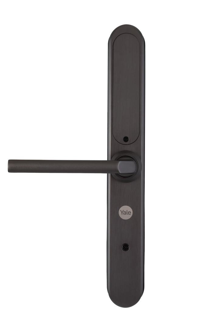 Cerradura Digital YSD100 para puertas de madera, 5085 Gun Metal. HUB y módulo incluídos.