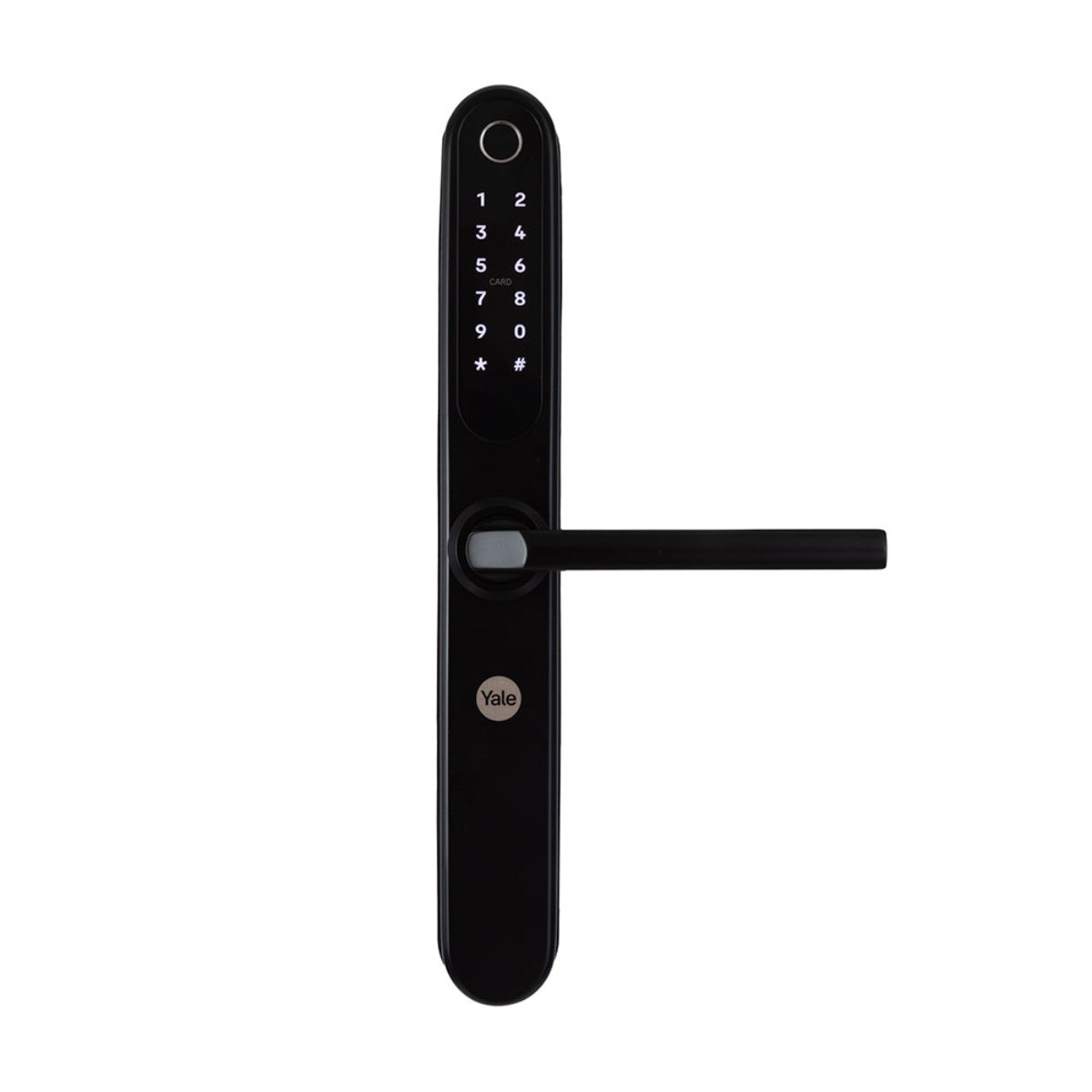 Cerradura Digital YSD100 para puertas de madera 5085 Negro, con hub incluido.