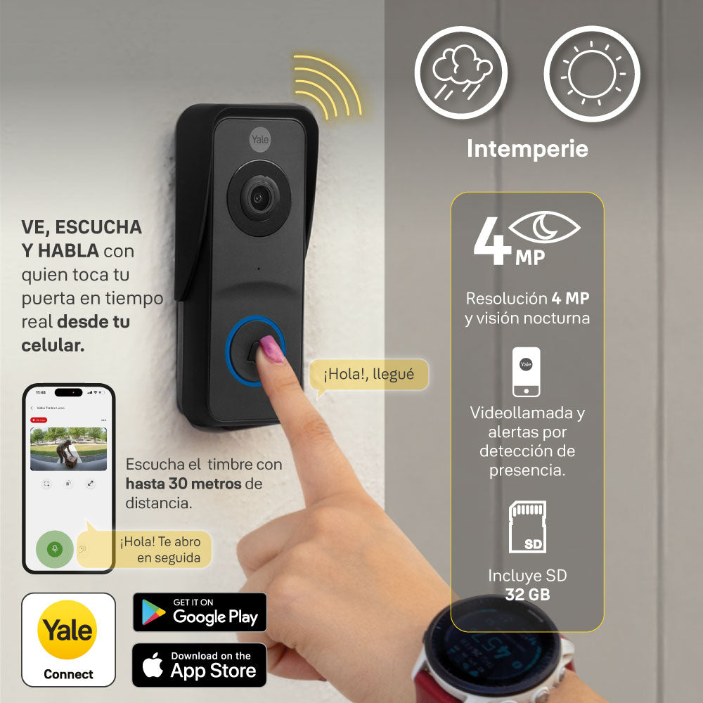 Video timbre LUMO con Wi-Fi