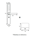 Cerradura Yale HASP & STAPLE: Alta Seguridad Con Doble Bisagra Flexible (Negra)